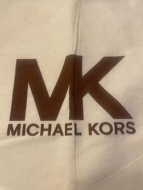 Michael Kors MK Logo Dust Bag 
 Drawstring Closure  13x 13 inches   NNT